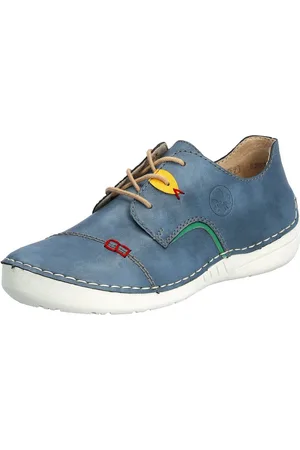 Rieker Sneakers in sportlook, vrijetijdsschoen, lage schoen, veterschoen