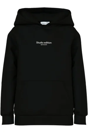 NAME IT Sweatshirt NKMBRODY LS NREG SWEAT WH BRU NOOS