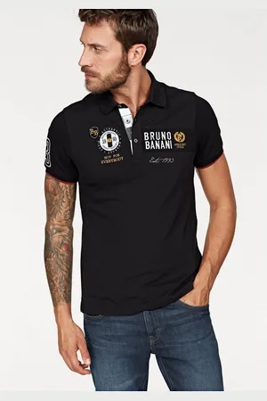 Bruno Banani Poloshirt Korte mouwen, lichaamsnauwkeurige pasvorm, effen, polokraag