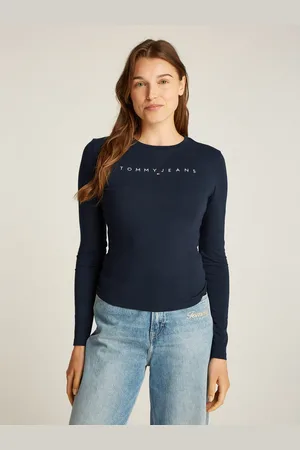 Tommy Hilfiger Shirt met lange mouwen TJW SLIM LINEAR TEE LS EXT