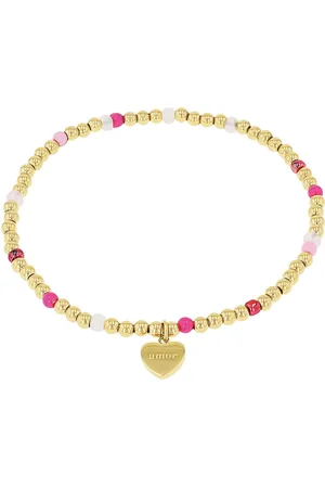 Amor Armband Hart, 2038274 met glassteen, steen (synth.)