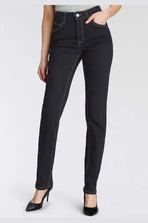 Mac Rechte jeans Melanie-Heart Decoratieve studs op de achterzak