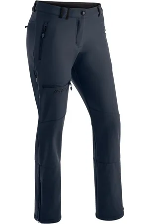 Maier Sports Softshell-broek Adakit W Dames trekkingbroek, ademende outdoorbroek, regular fit