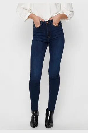 ONLY High-waist jeans ONLPAOLA LOLA HW SK DNM AZG 132907