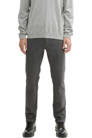TOM TAILOR Chino slim met viscose en stretch