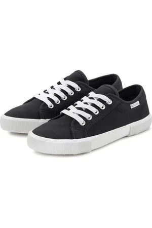 Lascana Sneakers van textiel, veterschoen, vrijetijdsschoen