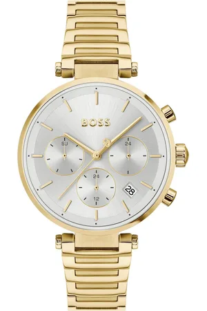 HUGO BOSS Multifunctioneel horloge MAJESTY SPORT Quarzuhr, horloge, dameshorloge, leren band, analoog