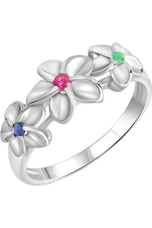 Firetti Ring Sieraad cadeau zilver 925 zilveren ring bloesem