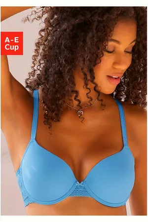 QS by s.Oliver Bh met steuncups met unieke kanten details in grafische look, ondergoed