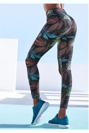 Lascana Legging met bloemenprint