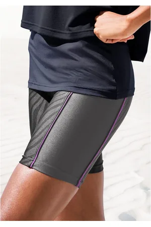 Lascana Short -Sportshorts, Korte broek Sportshorts met subtiele zebraprint