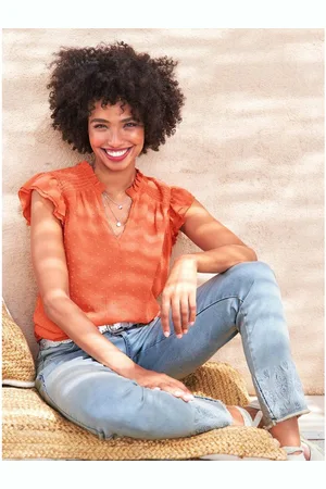 Heine Blouse met korte mouwen