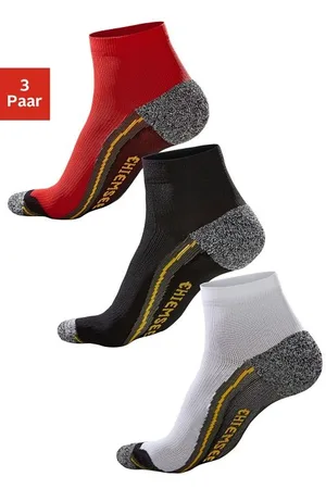 CHIEMSEE Wandelsokken met comfortboord (set, 3 paar)
