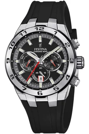 Festina Chronograaf Chrono Bike 2024 Horloge, quartz, herenhorloge, stopwatchfunctie, tot 10 bar waterdicht
