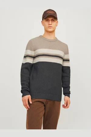 JACK & JONES Trui met ronde hals JJSANDER KNIT CREW NECK