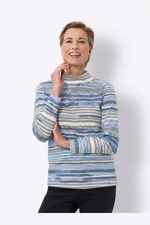 Classic Basics Shirt met staande kraag Shirt met opstaand kraagje (1-delig)