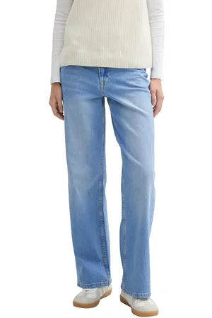 TOM TAILOR Wijde jeans in five-pocketsstijl