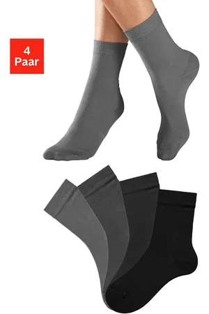 H.I.S Sokken in verschillende kleurencombinaties (set, 4 paar)
