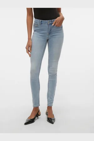 VERO MODA Skinny fit jeans VMFLASH MR SKINNY JEANS LI3102 GA NOOS