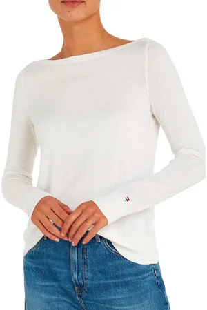 Tommy Hilfiger Gebreide trui CO JERSEY STITCH V-NK SWEATER