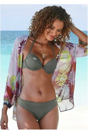 Lascana Push-upbikinitop Italy met ruches