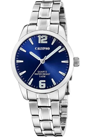Calypso Kwartshorloge Basic Horloge, dameshorloge, stalen band, analoog