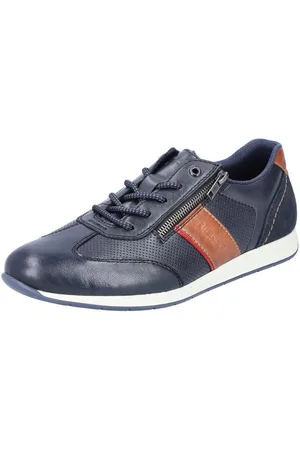 Rieker Sneakers met rits, vrijetijdsschoen, lage schoen, veterschoen