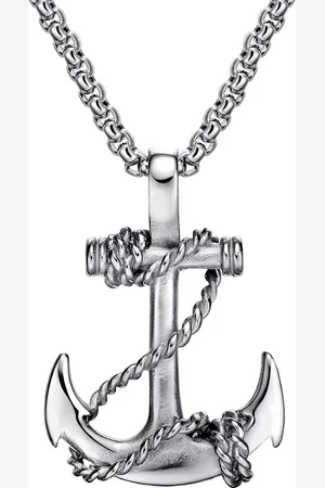 Firetti Ketting met hanger Sieraden cadeau roestvrijstalen halssieraden halsketting venezianerkette anker