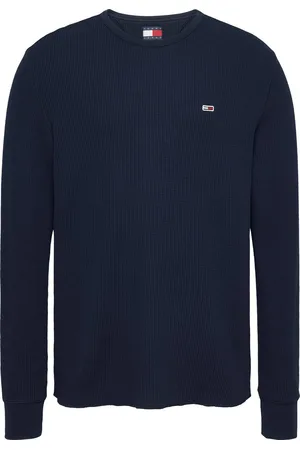 Tommy Hilfiger Shirt met lange mouwen TJM SLIM WAFFLE L/S TEE EXT