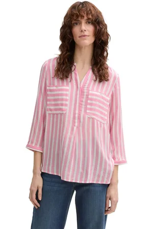 TOM TAILOR Klassieke blouse met zakken