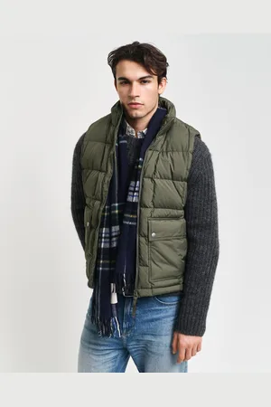 GANT Bodywarmer MID DOWN VEST met modieuze stiksels