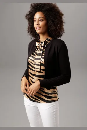 Aniston Bolero met fonkelende sluitknoop