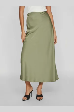 VILA Maxirok VIELLETTE HW LONG SKIRT - NOOS