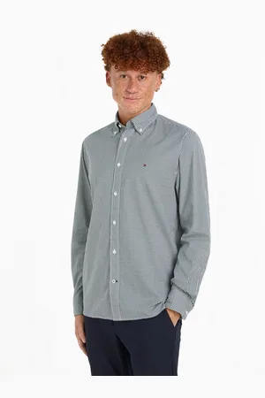 Tommy Hilfiger Overhemd met lange mouwen NAT. SOFT FLEX GINGHAM RF SHIRT