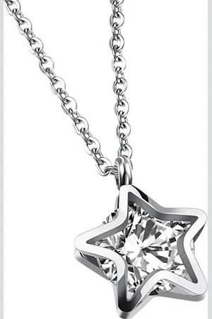 Firetti Ketting met hanger Sieraden cadeau roestvrijstalen halssieraden halsketting ankerkette ster