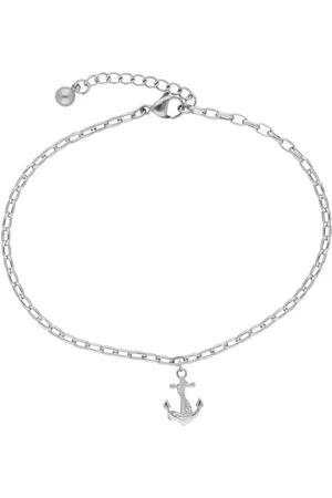 Firetti Enkelkettinkje Sieraad cadeau lichaamsversiering maritiem hanger anker+touw ankerkette