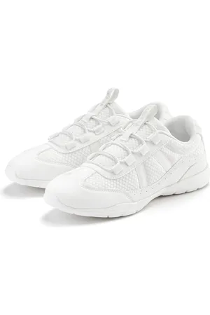 Lascana Sneakers Slip-On vrijetijdsschoen, lage schoen met elastische veters VEGAN
