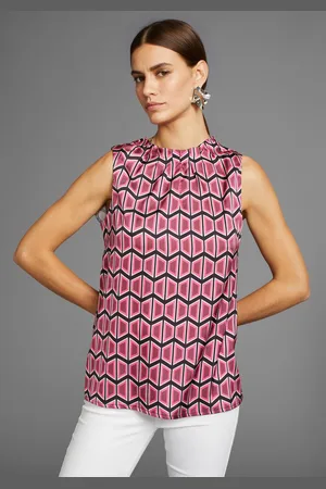 Daniel Hechter Top met elegante all-over print