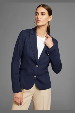 Daniel Hechter Sweatblazer met elegante knoopsluiting