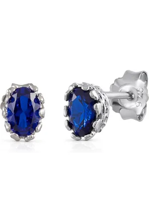 Firetti Oorstekers Sieraad cadeau 925 oorbellen edelsteen spinel