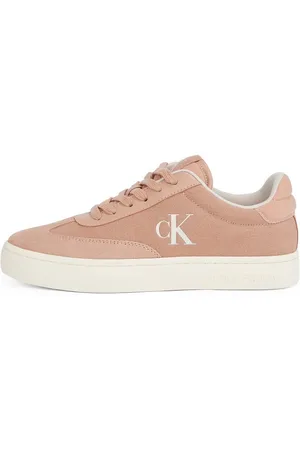 Calvin Klein Sneakers CLASSIC CUPSOLE LOW MIX MG WN veterschoenen, vrijetijdsschoen, lage schoen met logo-opschrift aan de zijkant