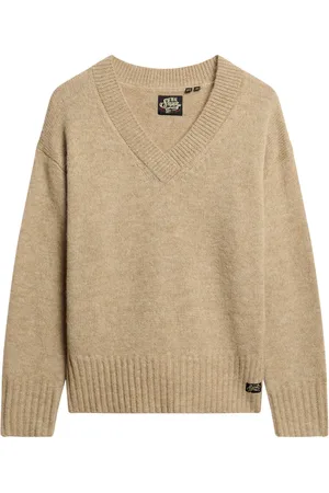 Superdry Gebreide trui ESSENTIAL V NECK JUMPER