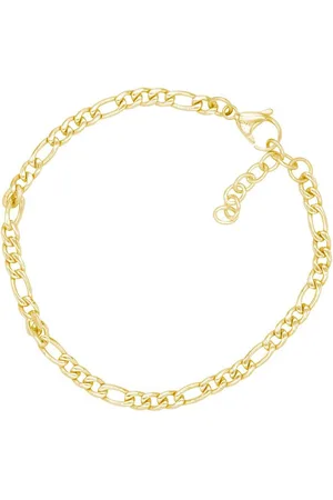 Firetti Edelstalen armband Sieraad cadeau figaro panzerketting schakeling, 4,2 mm breed
