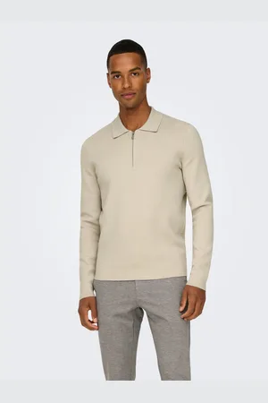 Only & Sons Trui met polokraag ONSCOOPER REG LS 12 HALF ZIP POLO
