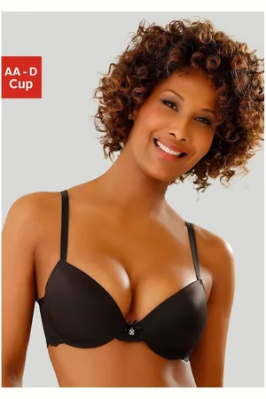 Lascana Push-up-bh met beugel en kanten achterkant, dessous