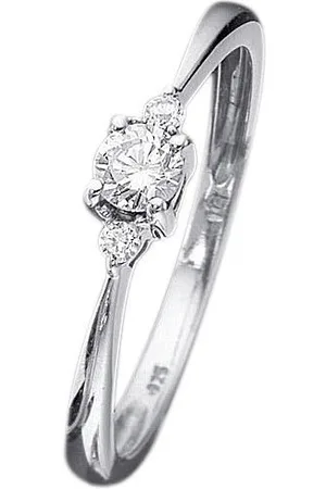 Firetti Solitaire ring Sieraad Geschenk Goud 333 Damesring Verlovingsring Gouden Ring Solitairs