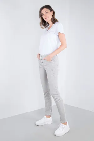 Please 5-pocket jeans P78A Krinkel-look