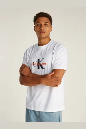 Calvin Klein T-shirt MONOLOGO SHIFT TEE met grote logoprint