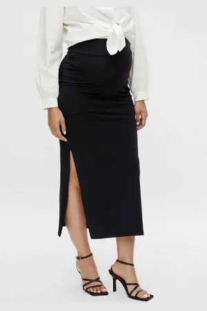 Mama;licious Jerseyrok MLEMMA met zijsplitten