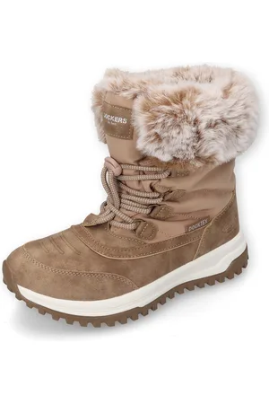 Dockers Winterlaarzen sneeuwlaarzen, veterschoenen met praktische trekkoord